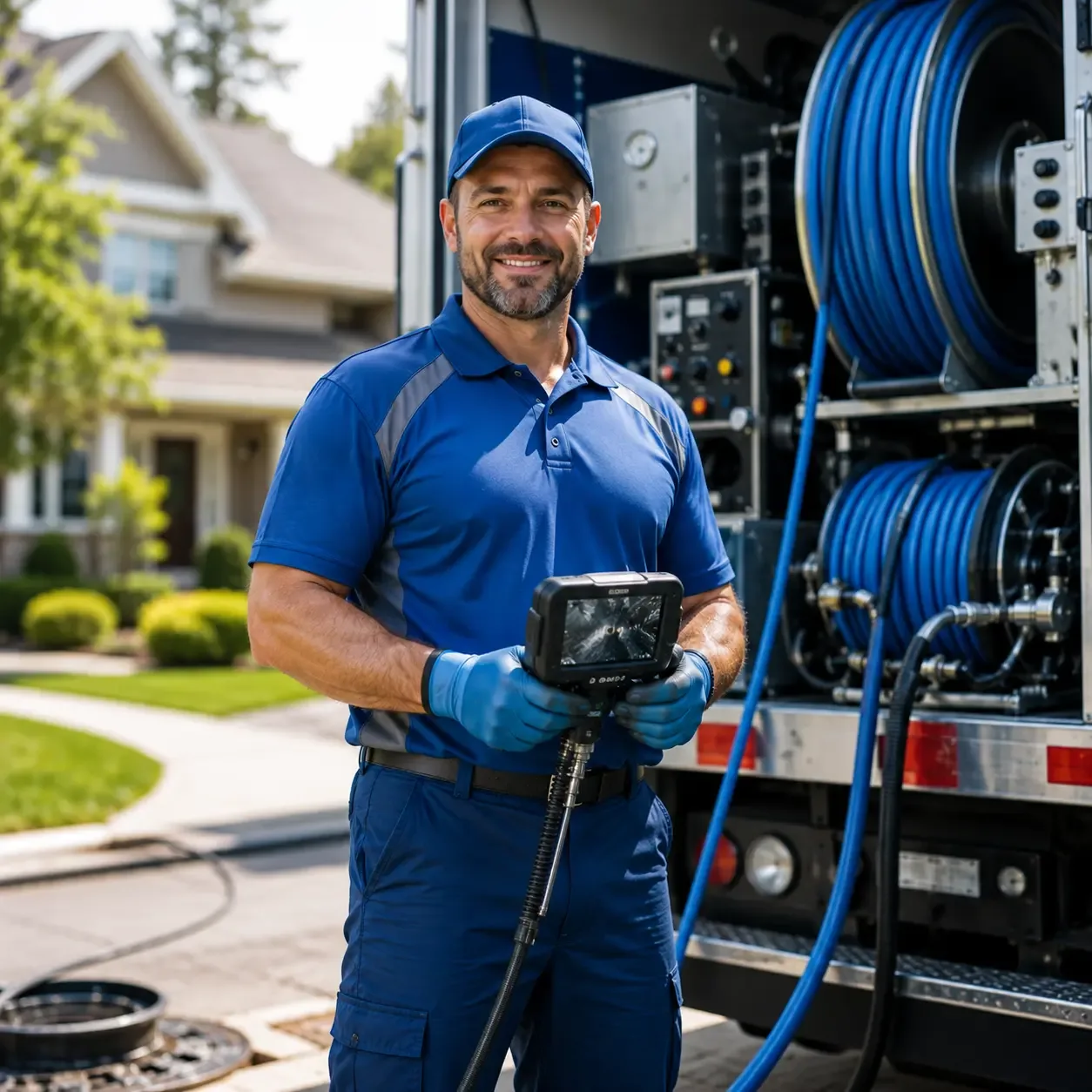 Local outdoor drain cleaning specialists in Dalton, WI